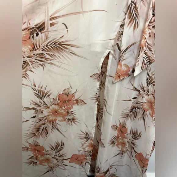 Women’s Baltic Born White And Pink Floral Maxi Dress M Cottagecore Sun Dress - Picture 6 of 12